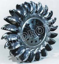 Stainless Steel Pelton Turbine Runner with Cast or Forge CNC Machined For Pelton Water Turbine