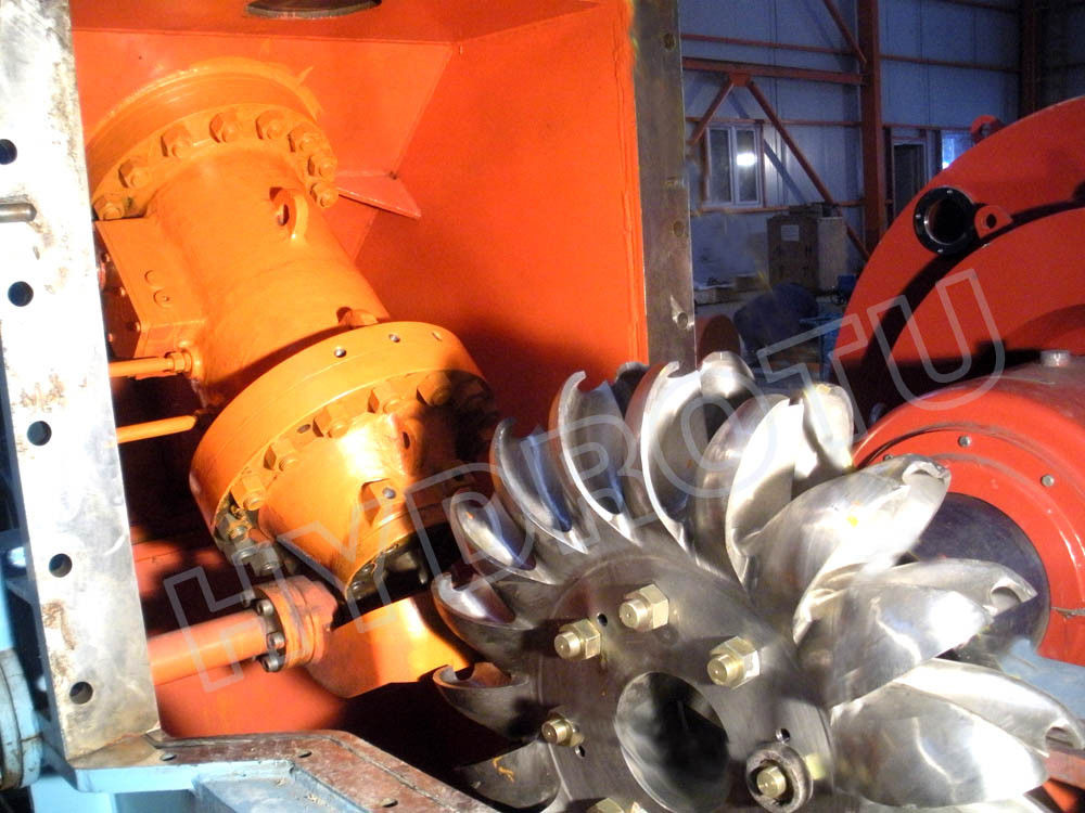 Impulse Turbine Pelton Hydro Turbine / Pelton Water Turbine With
