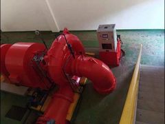 High efficiency Francis Hydro Turbine with synchronous AC generator for medium water head