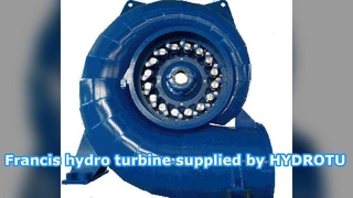 Francis Turbine for medium water head  Hydropower Power