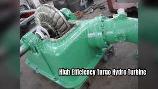 Efficient Turgo Hydro Turbine 100KW to 2000KW Power Solution