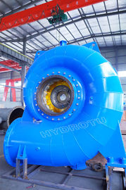 Horizontal / Vertical Shaft Francis hydro Turbine With Hydropower Project water head 30-300m