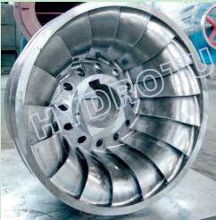 Horizontal Shaft Francis Turbine Runner with Water Head From 10m to 300m