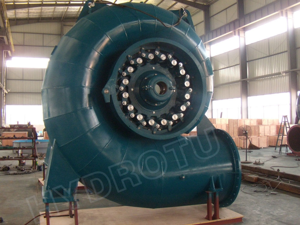 Medium / High Water Head Francis Hydro Turbine / Francis Water Turbine