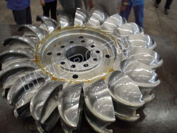 High Efficiency Stainless Steel Pelton Turbine Runner/Pelton Wheel for Hydropower Project