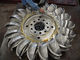 500kw - 20000KW Pelton Turbine Runner / Pelton Wheel for Water Head 80m - 1000m