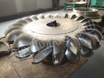 500m High Water Head Turgo Hydro Turbine With Two Nozzles And Forged CNC Machining Runner