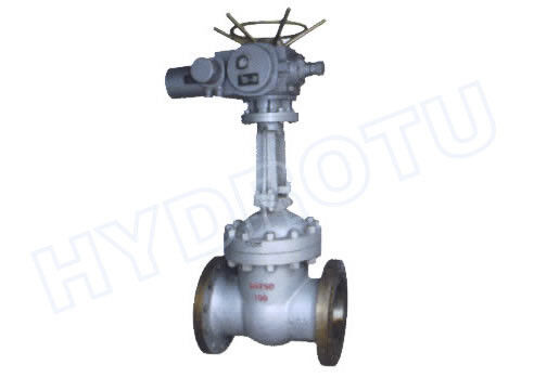 Electric/Manual Drive Flanged Gate Valve with 100-1600mm Diameter and Carbon Steel Construction