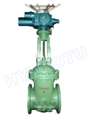 Electric/Manual Drive Flanged Gate Valve with 100-1600mm Diameter and Carbon Steel Construction