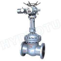 Electric/Manual Drive Flanged Gate Valve with 100-1600mm Diameter and Carbon Steel Construction