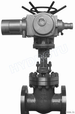 Electric/Manual Drive Flanged Gate Valve with 100-1600mm Diameter and Carbon Steel Construction