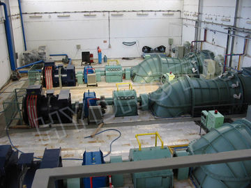 100kw - 10MW Horizontal Shaft S Type Turbine with Large Discharge , Low Water Head From 2m To 20m