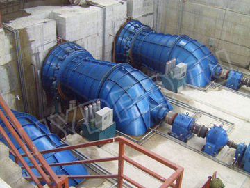 100KW - 10MW Horizontal Kaplan Turbine / S TypeTurbine with Adjustable Blades Runner