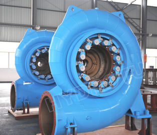 Reaction Type Francis Hydro Turbine/Francis Water Turbine With Inlet Valve,PLC Governor, Generator For Hydropower Projec