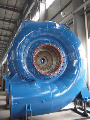 Steel-Crafted Francis Turbine Runner Electrical Output 0.1MW-200MW Hydropower Component