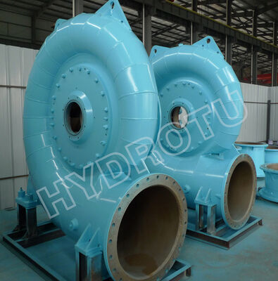 Steel-Crafted Francis Turbine Runner Electrical Output 0.1MW-200MW Hydropower Component