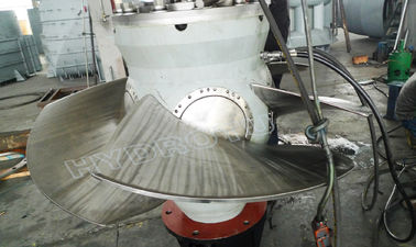 2m-25m Water Head Kaplan Turbine With Stainless Steel Blades and synchronous generator