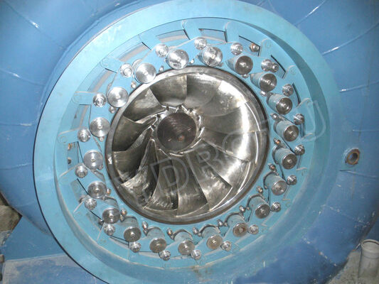 Stainless Steel Francis Turbine Runner for 10-300 Meter Water Head with 0.1MW-20MW Capacity