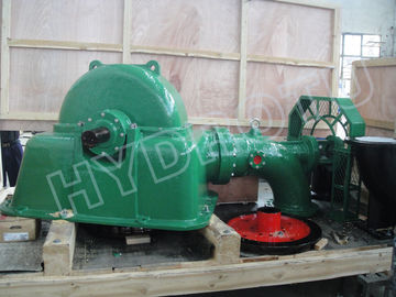 Impulse turbine / Turgo Hydro Turbine 100 KW-1000KW With Stainless Steel Runner