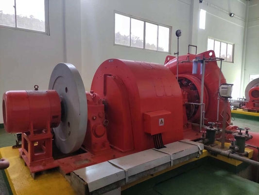 Stainless Steel Guide Vane Francis Hydro Turbine with and Rated Power 100-10000kW