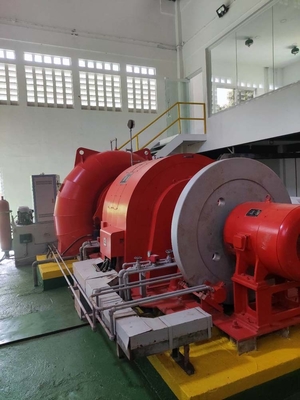Stainless Steel Guide Vane Francis Hydro Turbine with and Rated Power 100-10000kW