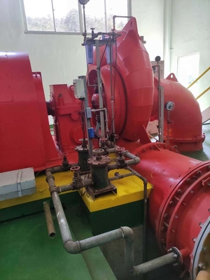 Stainless Steel Guide Vane Francis Hydro Turbine with and Rated Power 100-10000kW