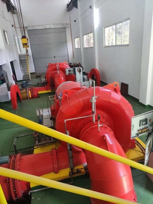 Stainless Steel Guide Vane Francis Hydro Turbine with and Rated Power 100-10000kW