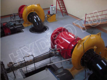 400KW Small Horizontal Shaft Francis Hydro Turbine , Francis Water Turbine Generator