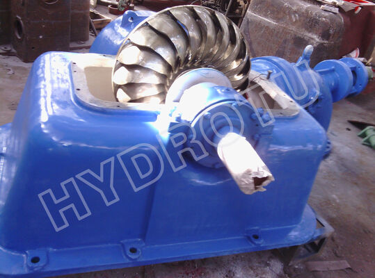 Turgo Hydro Turbine with 100KW-2000KW Rated Output, Stainless Steel Runner, and 88% Efficiency for Hydropower Plants