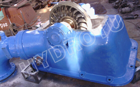 Turgo Hydro Turbine with 100KW-2000KW Rated Output, Stainless Steel Runner, and 88% Efficiency for Hydropower Plants