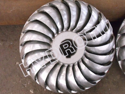 Turgo Hydro Turbine with Stainless Steel Runner 100KW-2000KW Rated Output and Up To 88% Efficiency