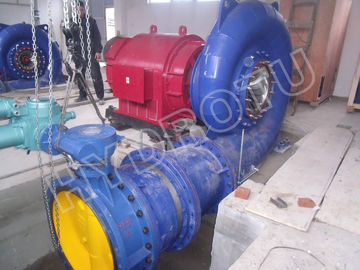 200KW Small Horizontal Shaft Francis Hydro Turbine , Francis Water Turbine Generator