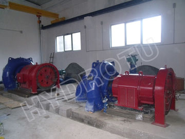 200KW Small Horizontal Shaft Francis Hydro Turbine , Francis Water Turbine Generator