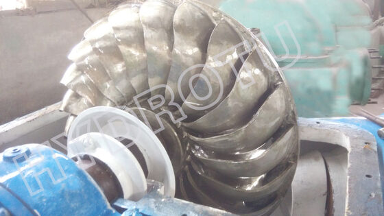Turgo Hydro Turbine with 100KW-2000KW Rated Output, Stainless Steel Runner, and 88% Efficiency for Hydropower Plants