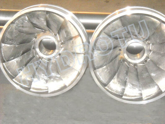 Francis Turbine Runner Water Head 10m-300m Stainless Steel 0Cr13Ni4Mo Hydropower Equipment
