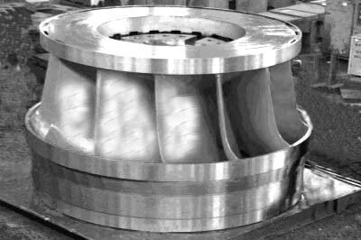 Precision Francis Turbine Runner 0Cr13Ni4Mo Stainless Steel Fabrication Process Hydropower Equipment