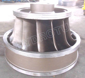 High Efficiency Stainless Steel Francis Turbine Runner with Water Head From 10m to 300m